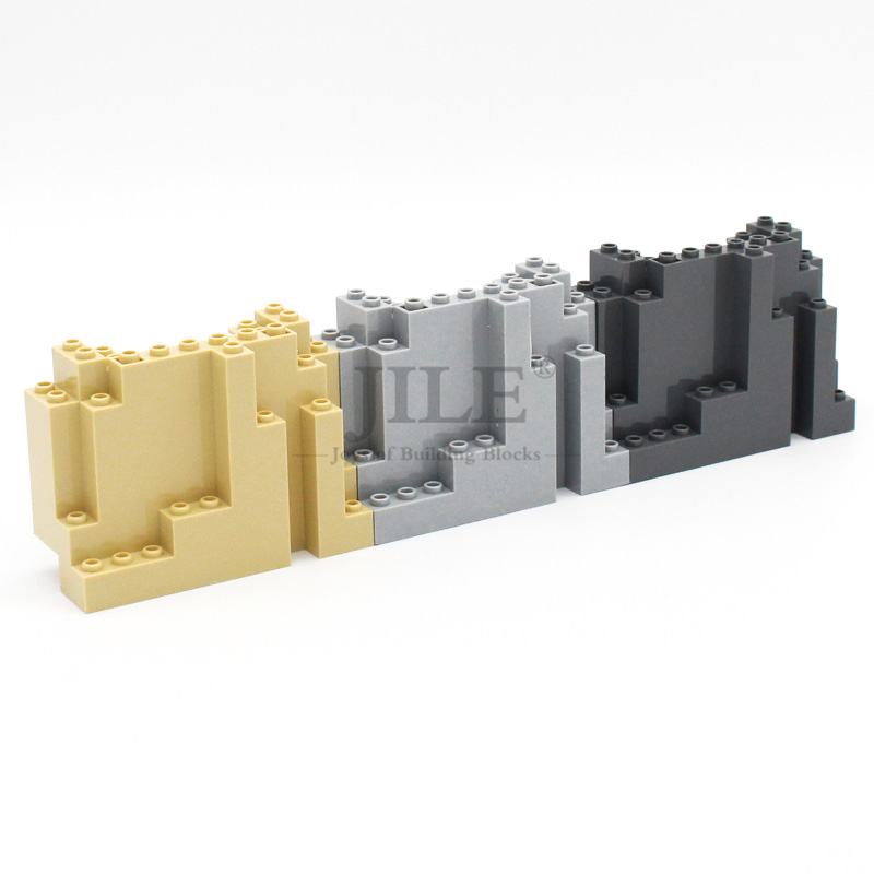 Lego Set Creator - Moc Rock Panel 4x10x6 Rectangular 6082