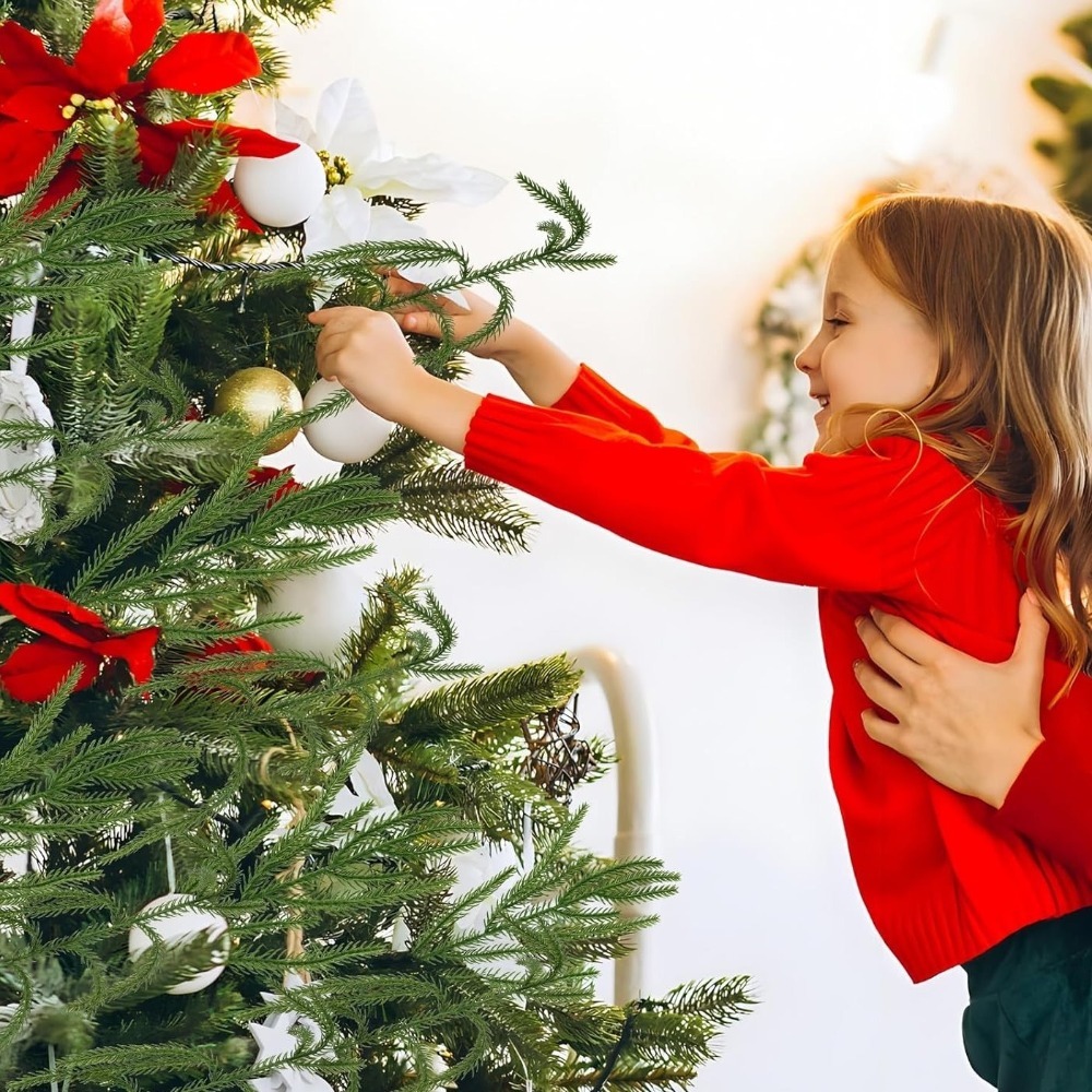 10PCS Christmas Artificial Nor - огляд і ціна Christmas Wreath Fake
