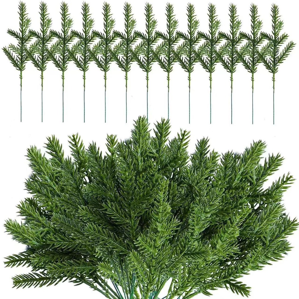 10PCS Christmas Artificial Nor - огляд і ціна Christmas Wreath Fake