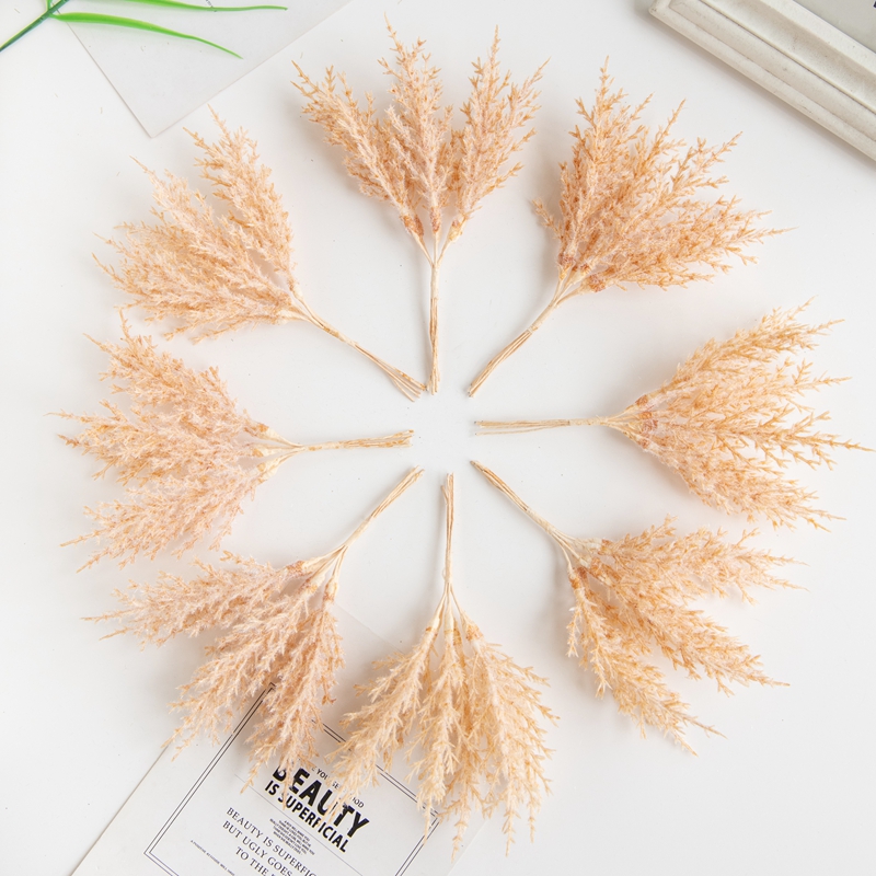 3/6pcs Artificial Plant Golden - огляд і ціна Christmas Wreath Fake