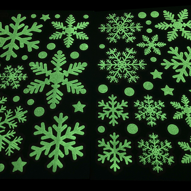 Christmas Luminous Snowflake W - огляд і ціна Snowflake Window Decal