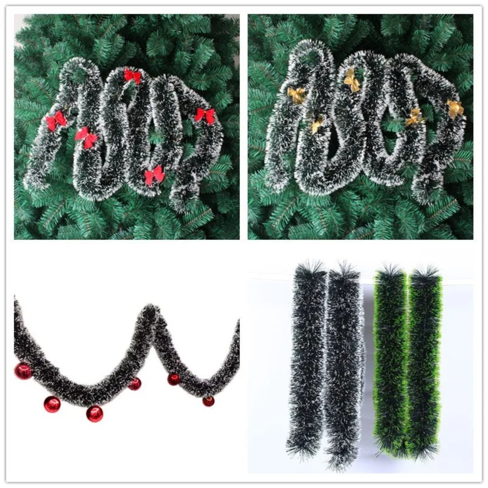 Christmas Tinsel Garland Artif - огляд і ціна Led Fairy String Lights