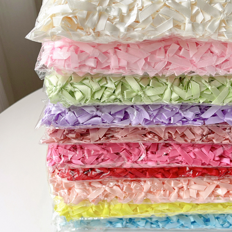 Multicolor Mini Satin Ribbon B - огляд і ціна Ribbon Bow Gift