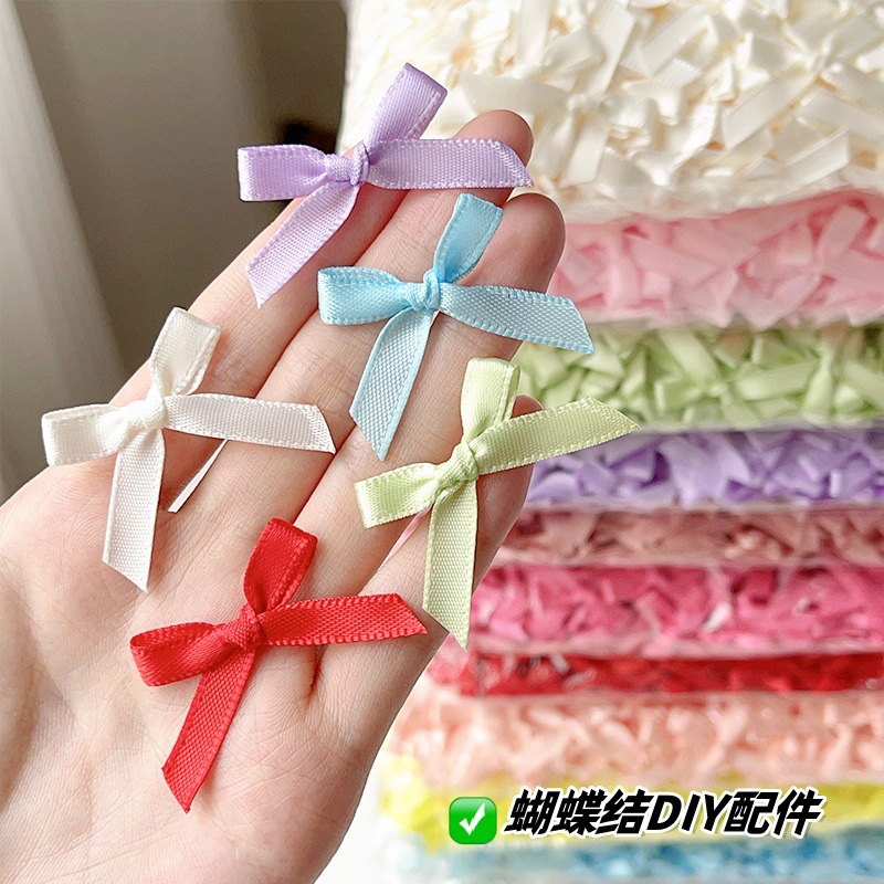 Multicolor Mini Satin Ribbon B - огляд і ціна Ribbon Bow Gift
