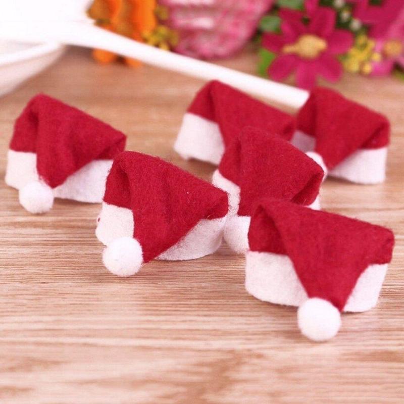 NEW 30 PCS Mini Christmas Sant - огляд і ціна Santa Hat Plush
