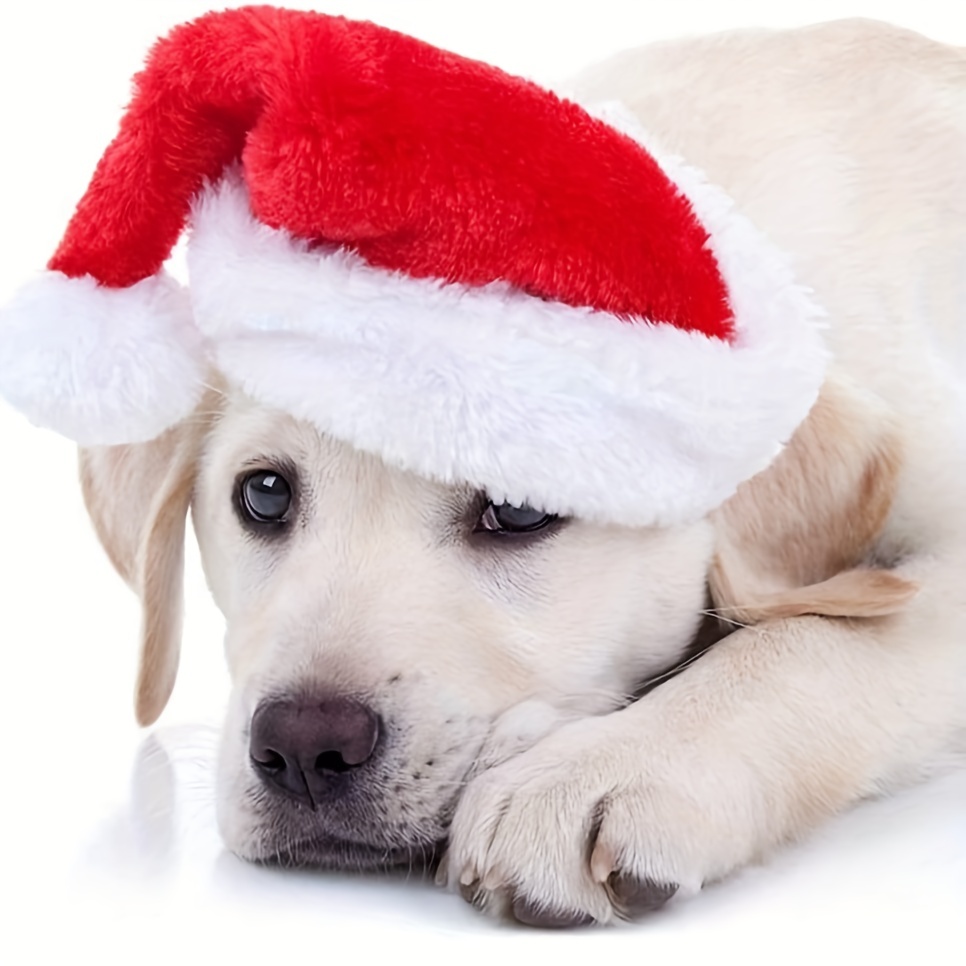 1-10PCS Luxury Soft Plush Chri - огляд і ціна Santa Hat Plush